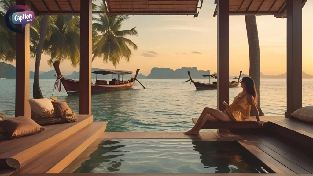 Romantic Thailand Captions
