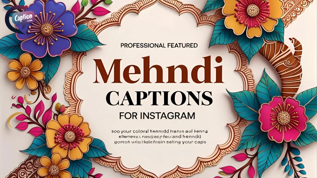 Mehndi Captions for Instagram