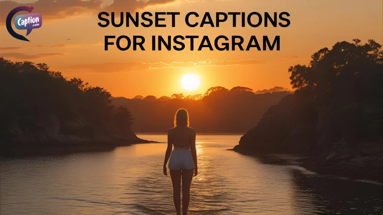 Sunset Captions for Instagram