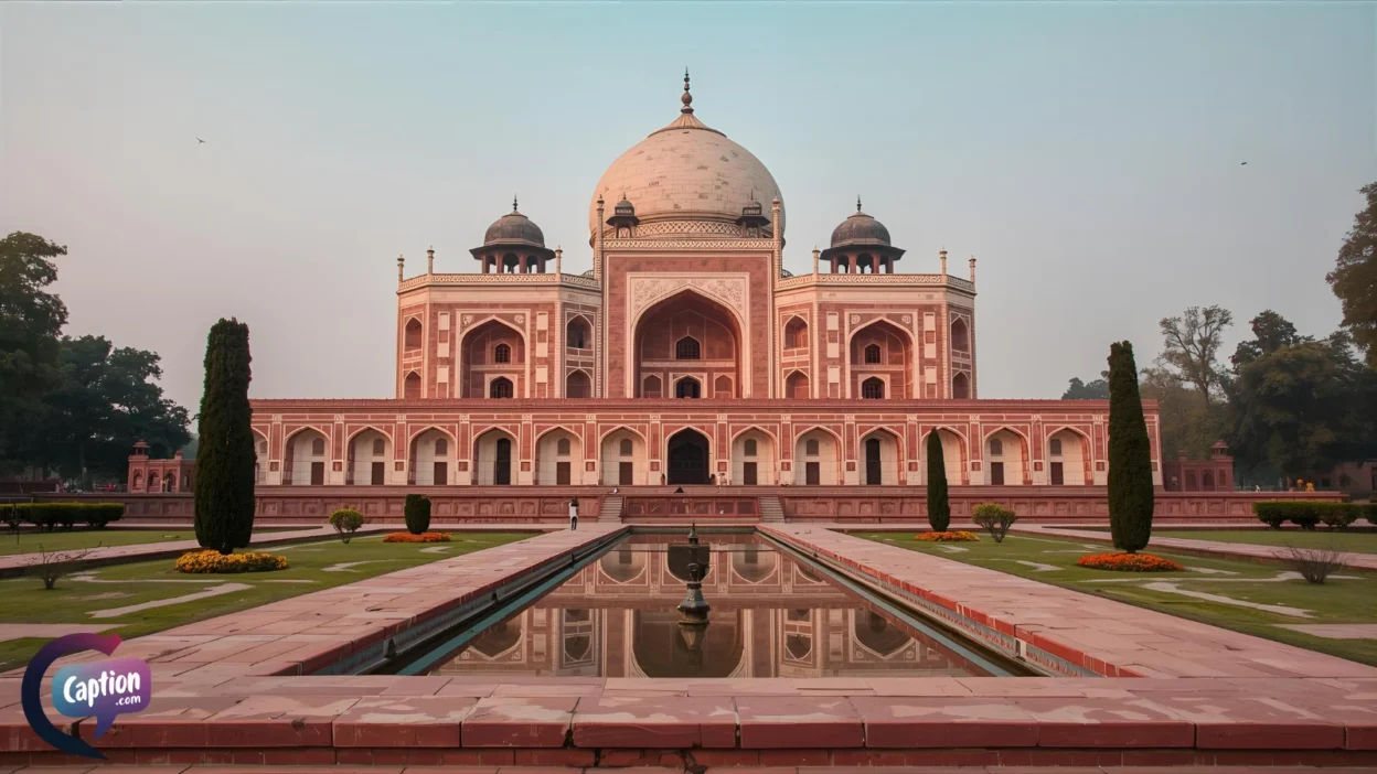 A Royal Humayun’s Tomb Captions for Instagram