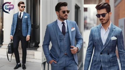 Stylish Suit Captions for Instagram