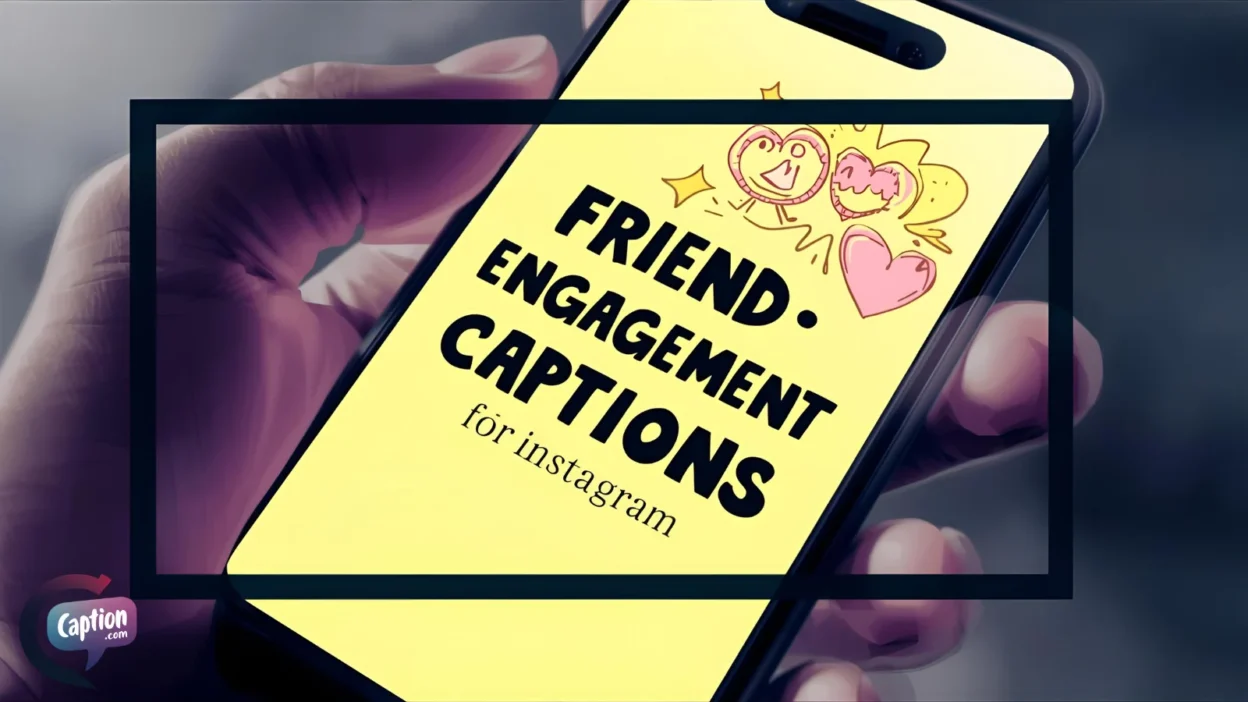 Friend Engagement Captions for Instagram